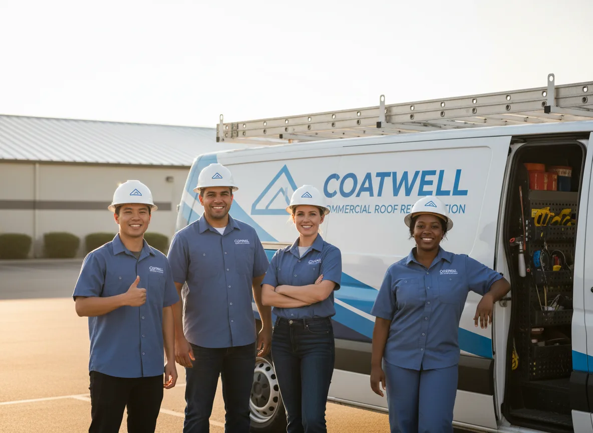 Commercial roof coating company in Lynnville, IA